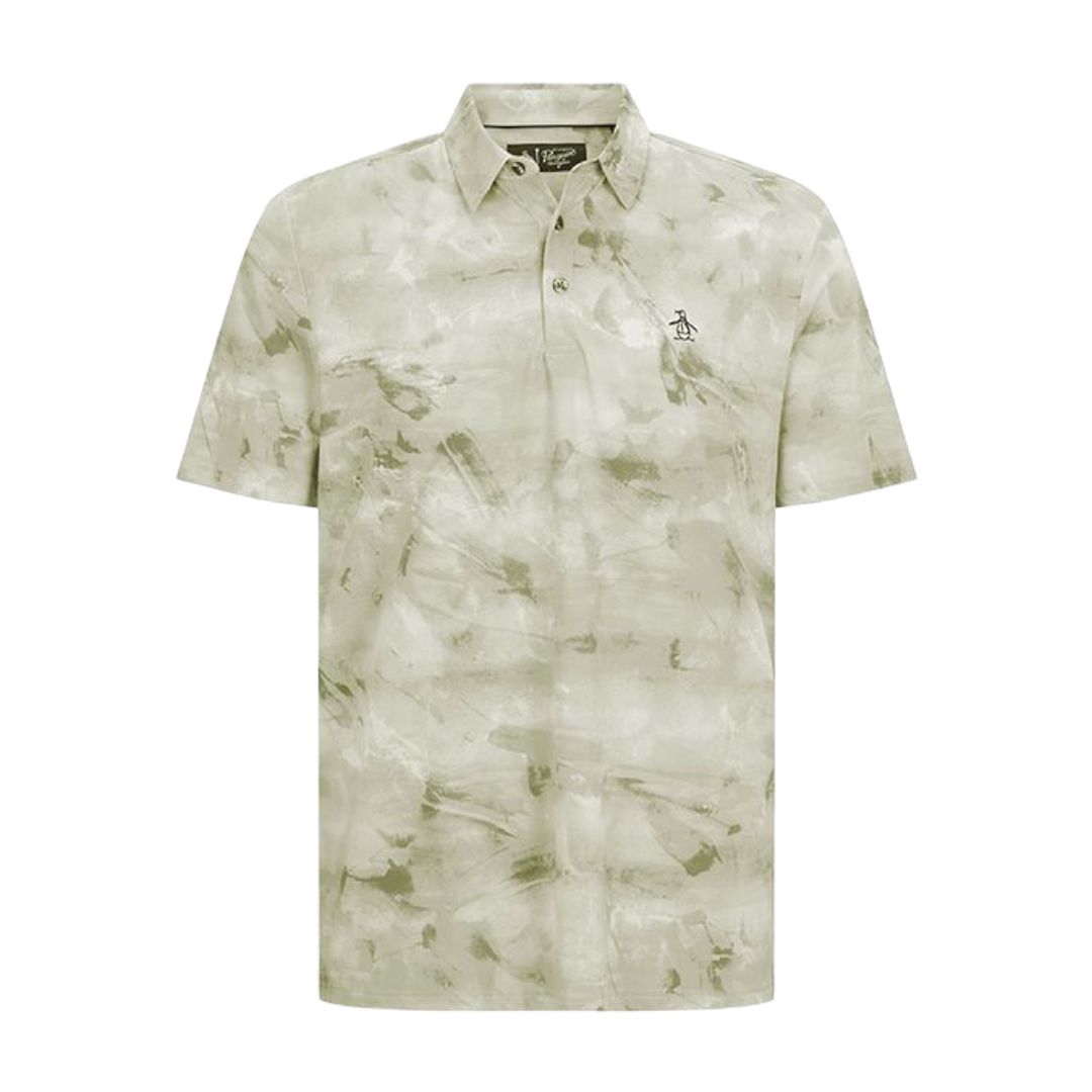Original Penguin Tie Dye Golf Polo Shirt OGKFB013GG