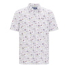 Original Penguin Whiskey Printed Golf Polo Shirt OGKSB009GG