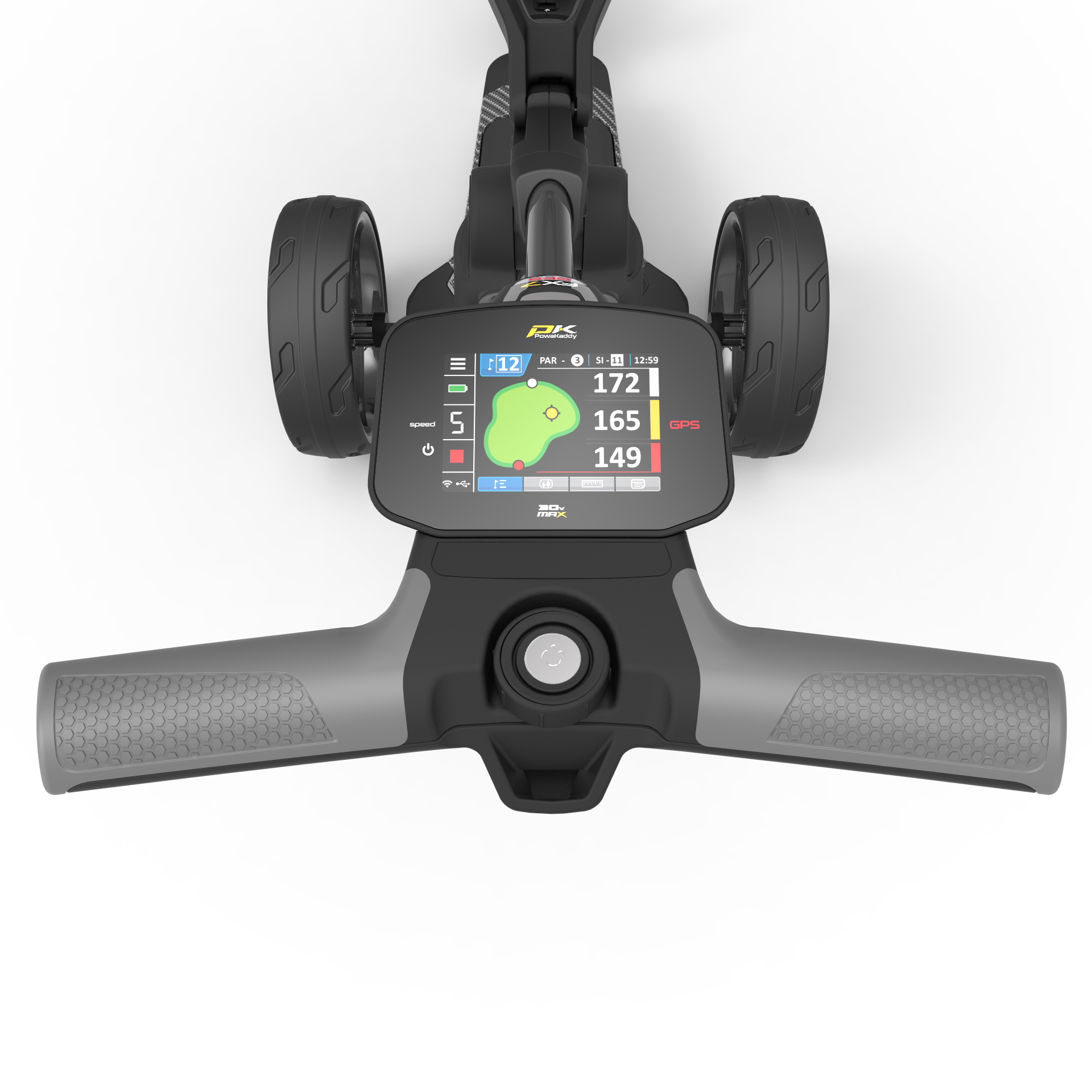 Powakaddy FX7 GPS EBS Electric Golf Trolley | 18 Hole Lithium Battery - Image 3