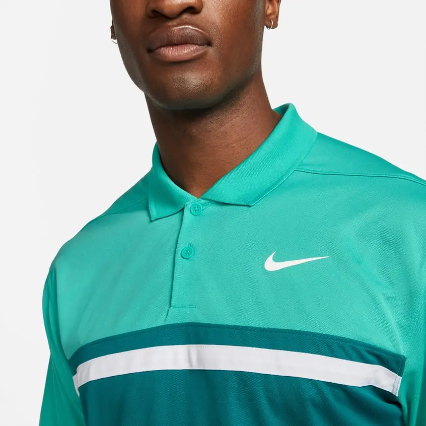Nike Dri-Fit Victory Colour Block Golf Shirt DH0845 - Image 2