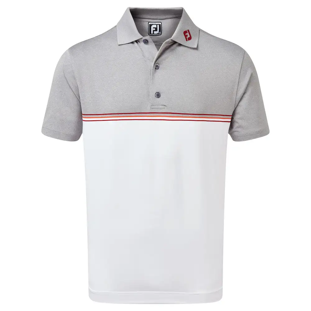 Footjoy Colour Block Lisle Golf Shirt 87966