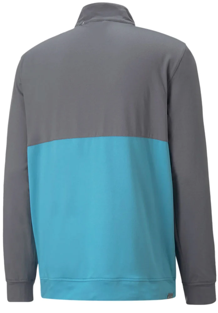 Puma Gamer Colour Block 1/4 Zip Golf Top 532985 - Image 2