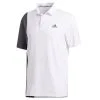 Adidas Ultimate365 Blocked Print Golf Polo Shirt
