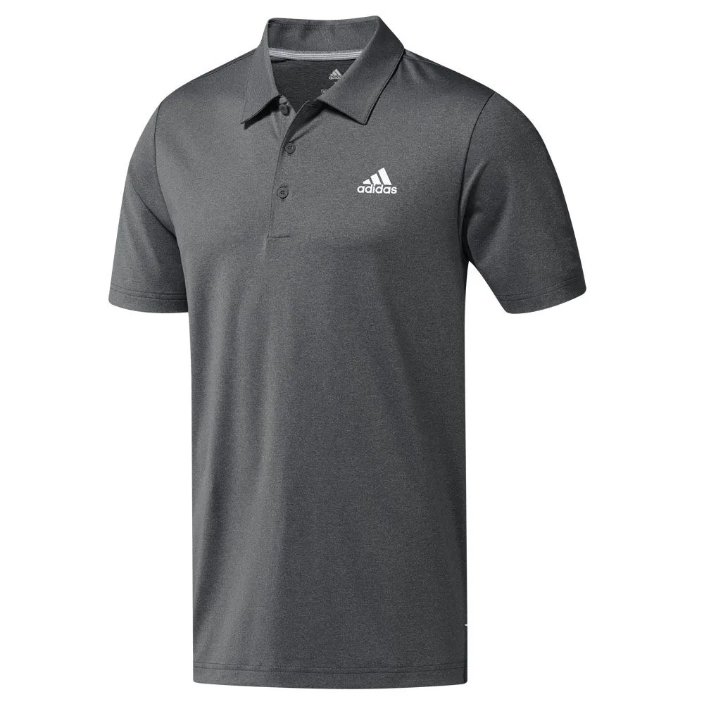Adidas Ultimate365 Heather LC Golf Polo Shirt