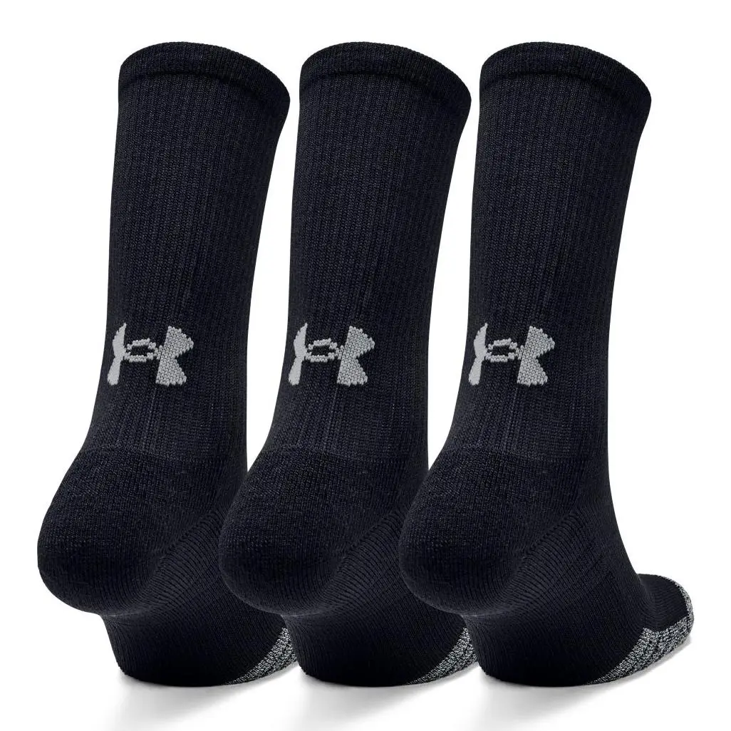 Under Armour HeatGear Crew 3-Pack Golf Socks 1346751 - Image 3