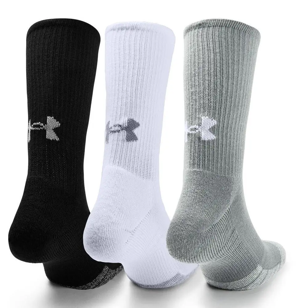 Under Armour HeatGear Crew 3-Pack Golf Socks 1346751 - Image 5
