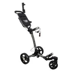 Axglo Tri-360 V2 Golf Trolley | Black/Grey