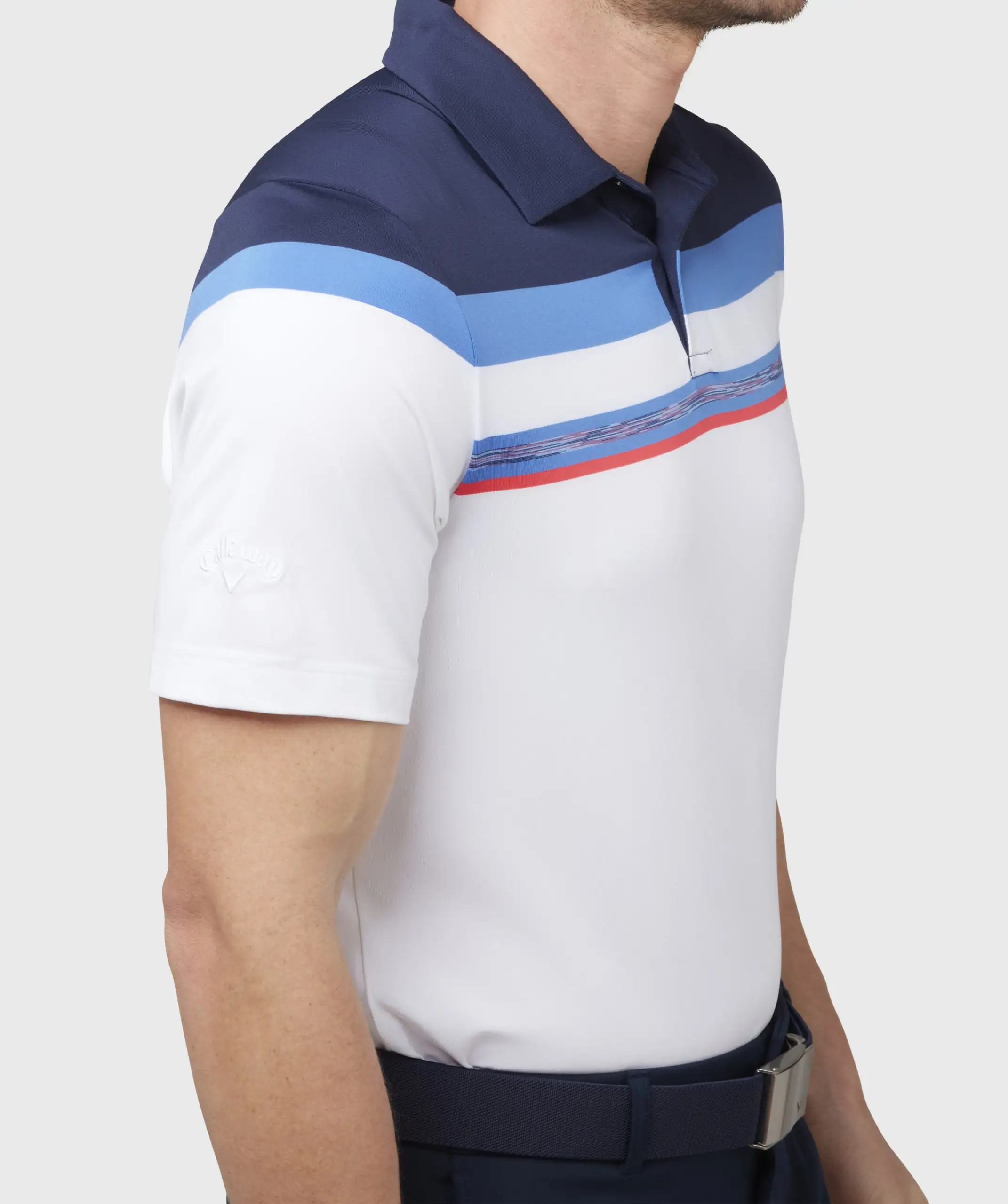 Callaway Space Dye Block Golf Shirt CGKSC0C5 - Image 3