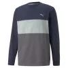 Puma Cloudspun Colourblock Crew Neck Golf Mid Layer 535458