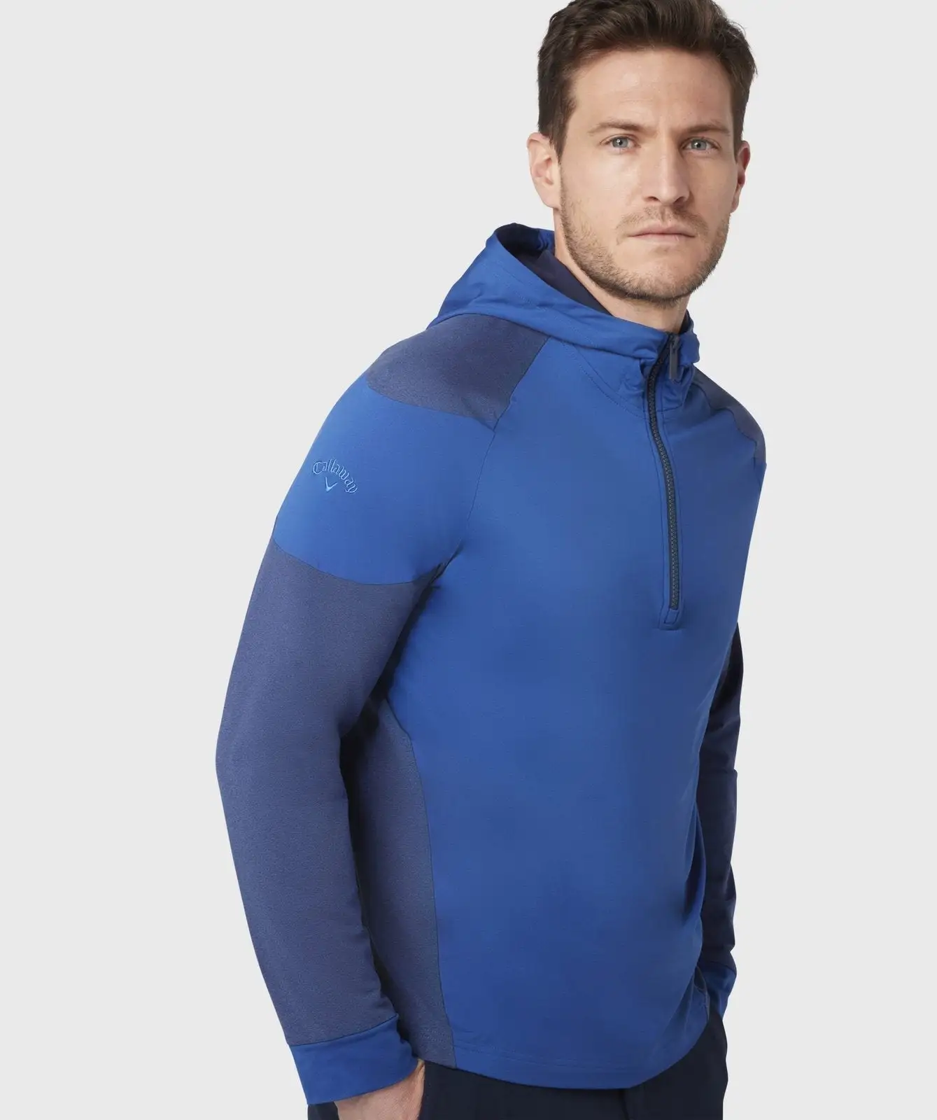 Callaway Mixed Media 1/4 Zip Golf Hoodie CGKFC056 - Image 3