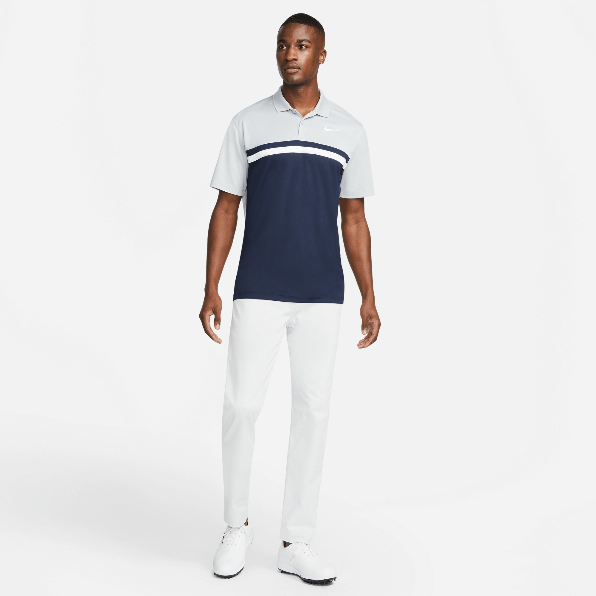 Nike Dri-Fit Victory Colour Block Golf Shirt DH0845 - Image 4