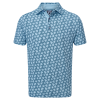 FootJoy Shadow Palm Print Pique Golf Shirt 88375
