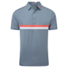 FootJoy Double Chest Band Pique Golf Polo Shirt 88390