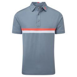 FootJoy Double Chest Band Pique Golf Polo Shirt 88390