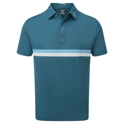 FootJoy Double Chest Band Pique Golf Polo Shirt 88391