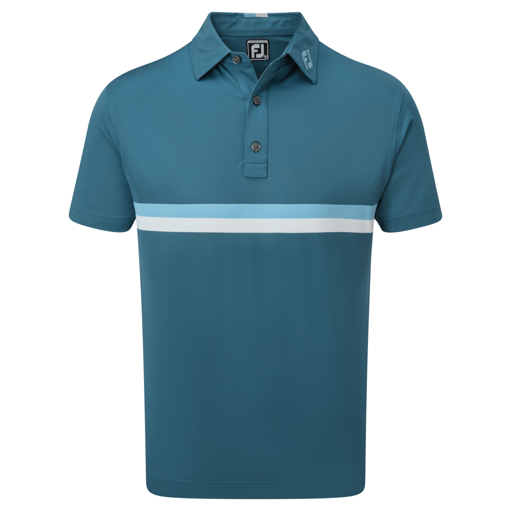 FootJoy Double Chest Band Pique Golf Polo Shirt 88391