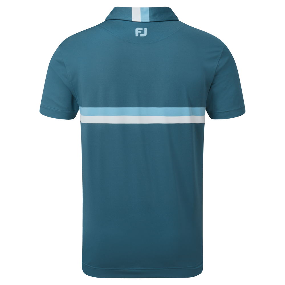 FootJoy Double Chest Band Pique Golf Polo Shirt 88391 - Image 2