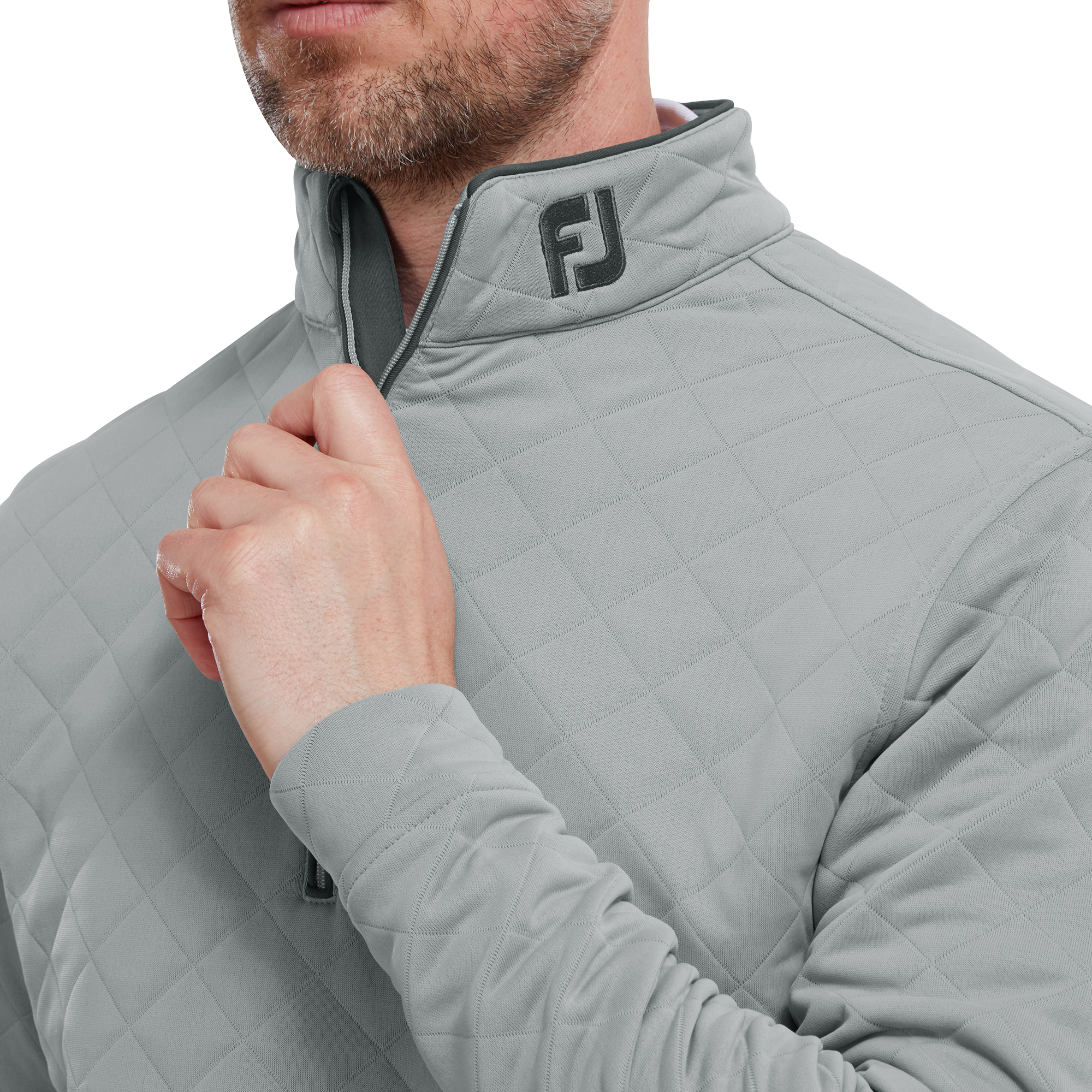 Footjoy Diamond Quilted Chill Out Golf Pullover 88453 - Image 5