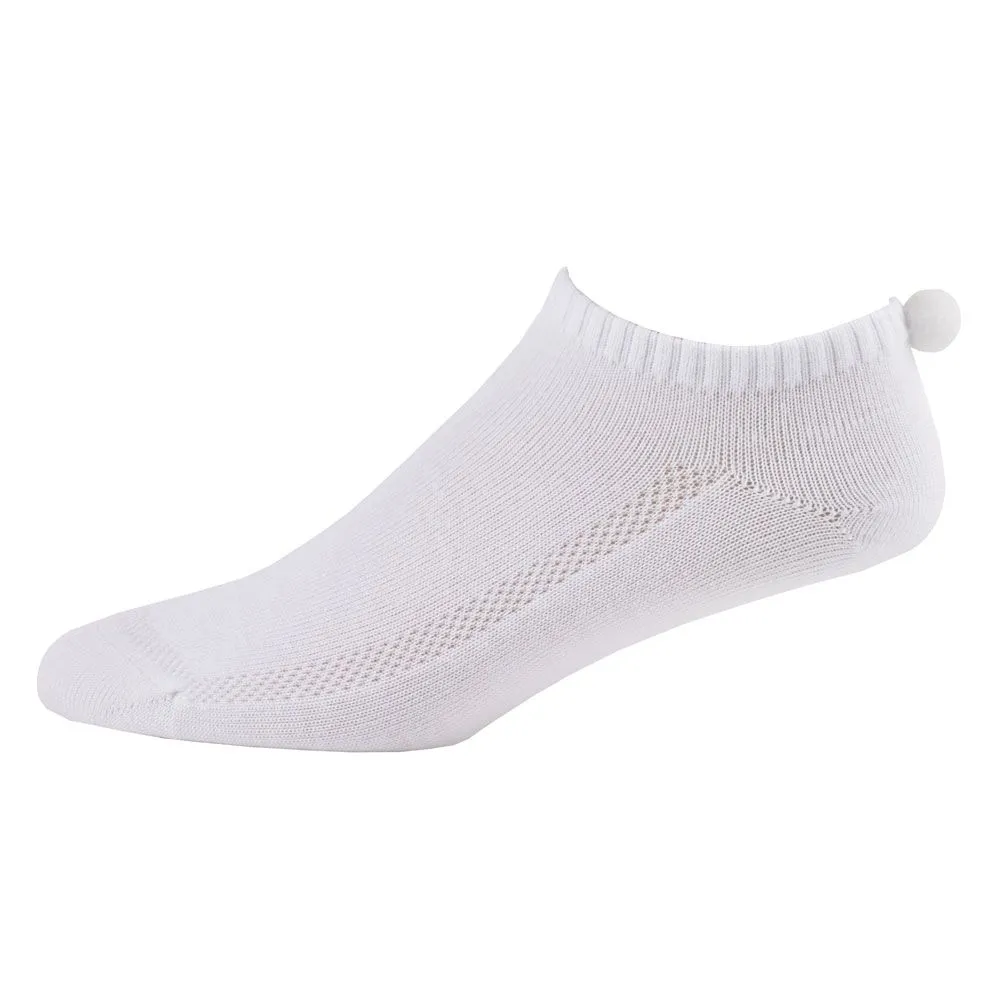 FootJoy Ladies ProDry Lightweight Pom Pom Golf Socks