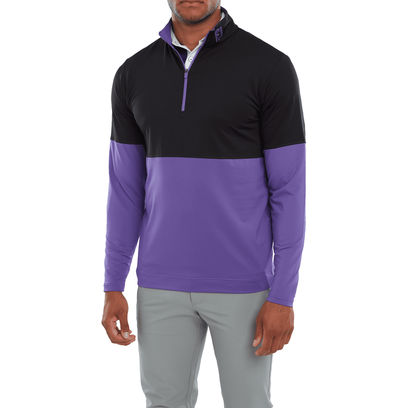 FootJoy Colour Block Chill Out Golf Mid Layer 80115 - Image 2