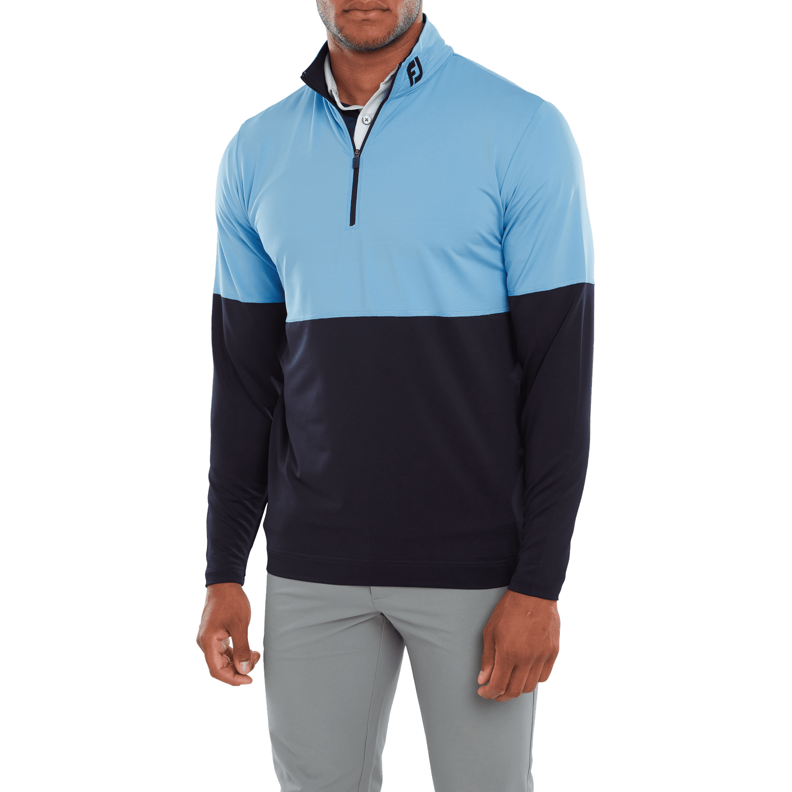 FootJoy Colour Block Chill Out Golf Mid Layer 80117 - Image 3