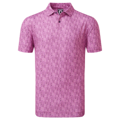 FootJoy Glass Print Golf Polo Shirt 80037
