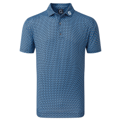 FootJoy Half Moon Geo Print Golf Polo Shirt 80013
