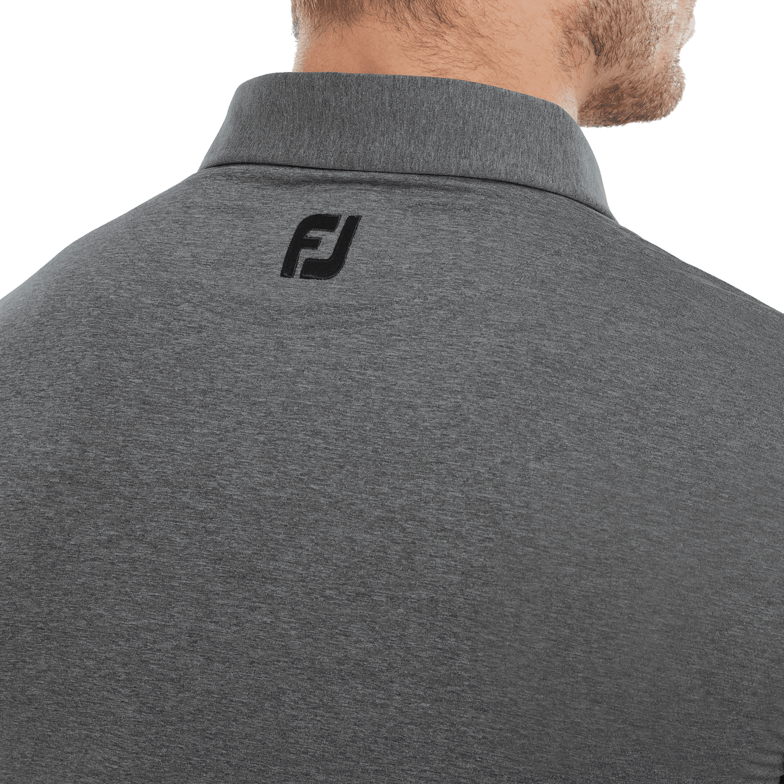 FootJoy Heather Self Collar Golf Polo Shirt 80136 - Image 5