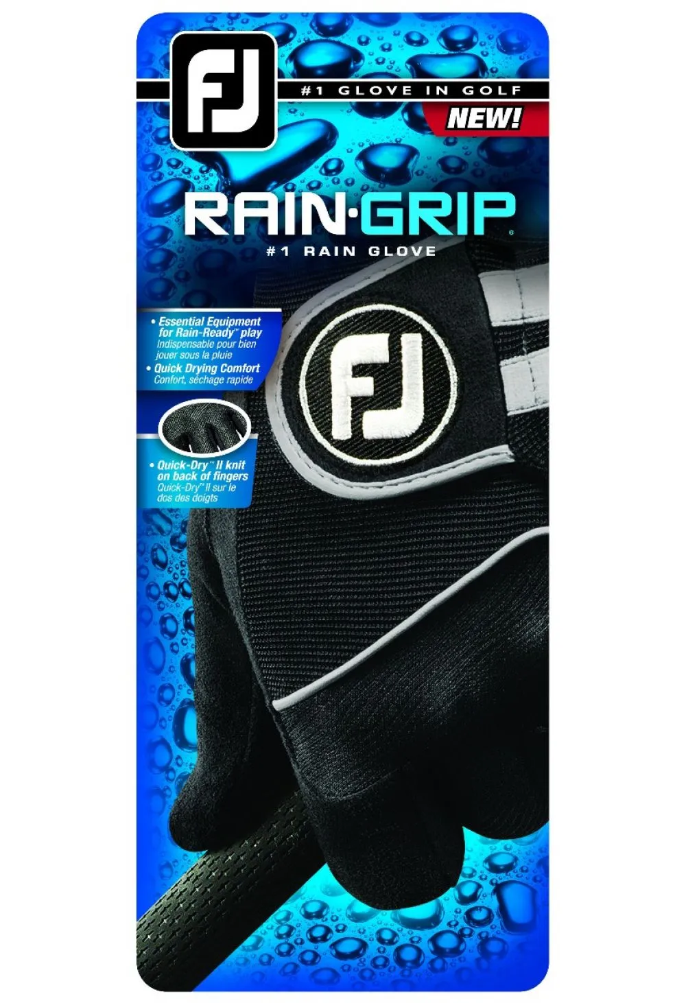 FootJoy Rain Grip Golf Gloves 66566 - Image 3