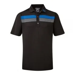 Junior FootJoy Stretch Pique Chestband Golf Polo Shirt 96348