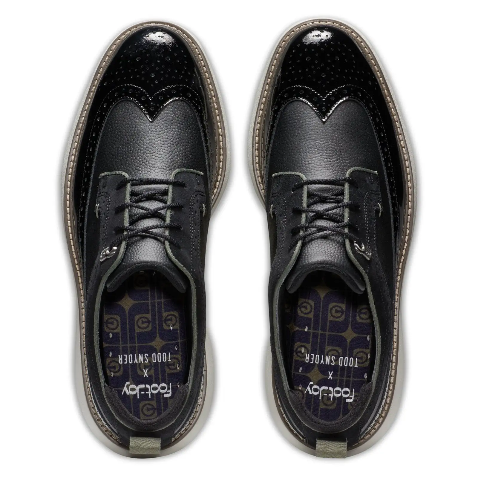 FootJoy X Todd Snyder LE Tradition Golf Shoes 57931 - Image 4