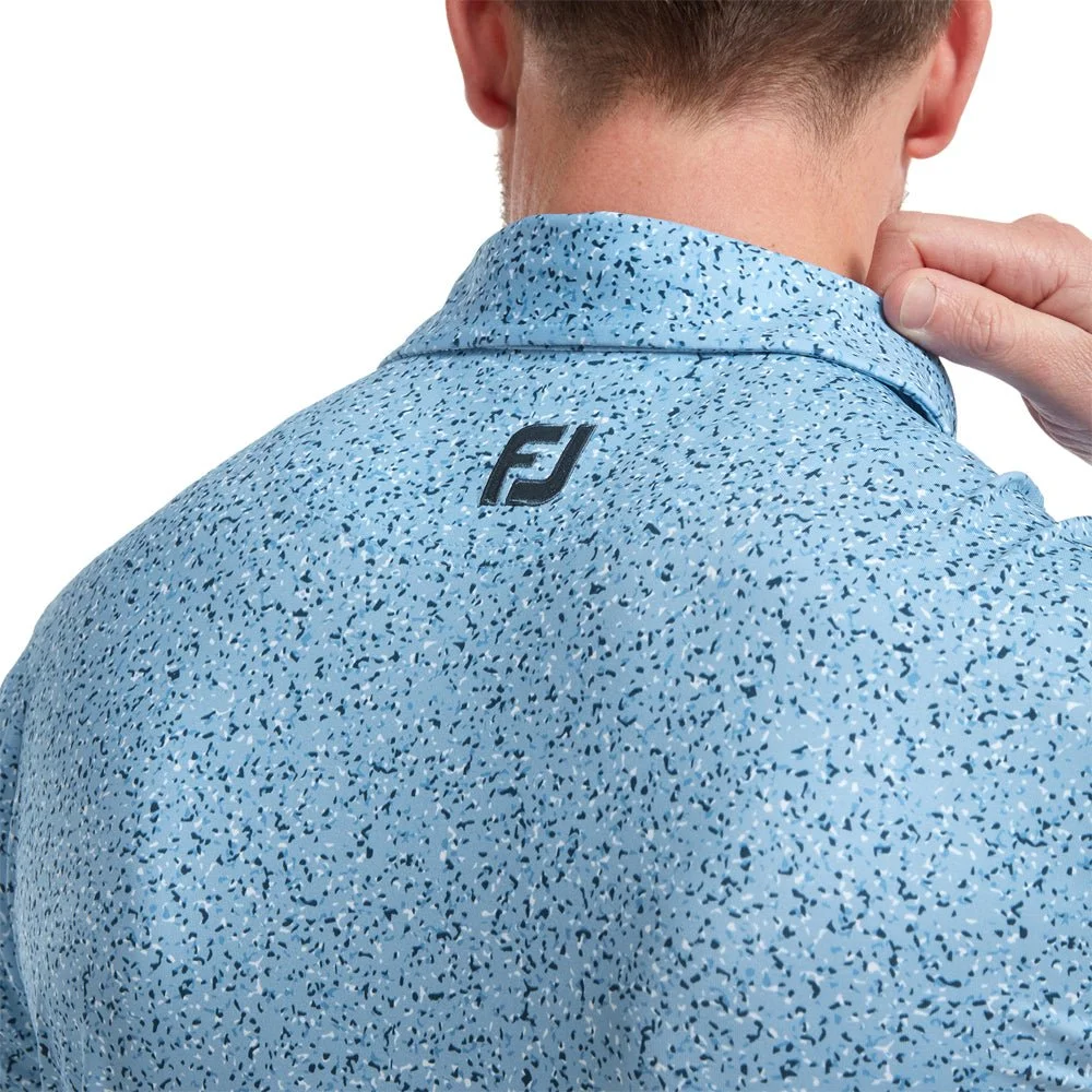 Footjoy Granite Print Lisle Golf Shirt 88417 - Image 3