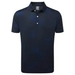 Footjoy Jungle Leaf Print Golf Polo Shirt 88786
