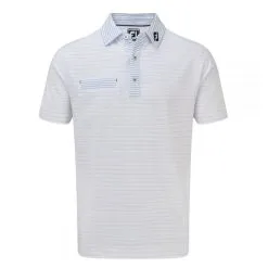 Footjoy Lisle Pinstripe Mix Golf Polo Shirt 84420