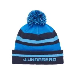 J.Lindeberg J Lindeberg Stripe Golf Beanie GMAC03156