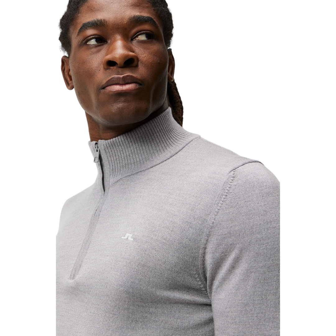 J.Lindeberg Kian 2.0 Tour Merino 1/2 Zip Golf Sweater GMKW06357 - Image 4