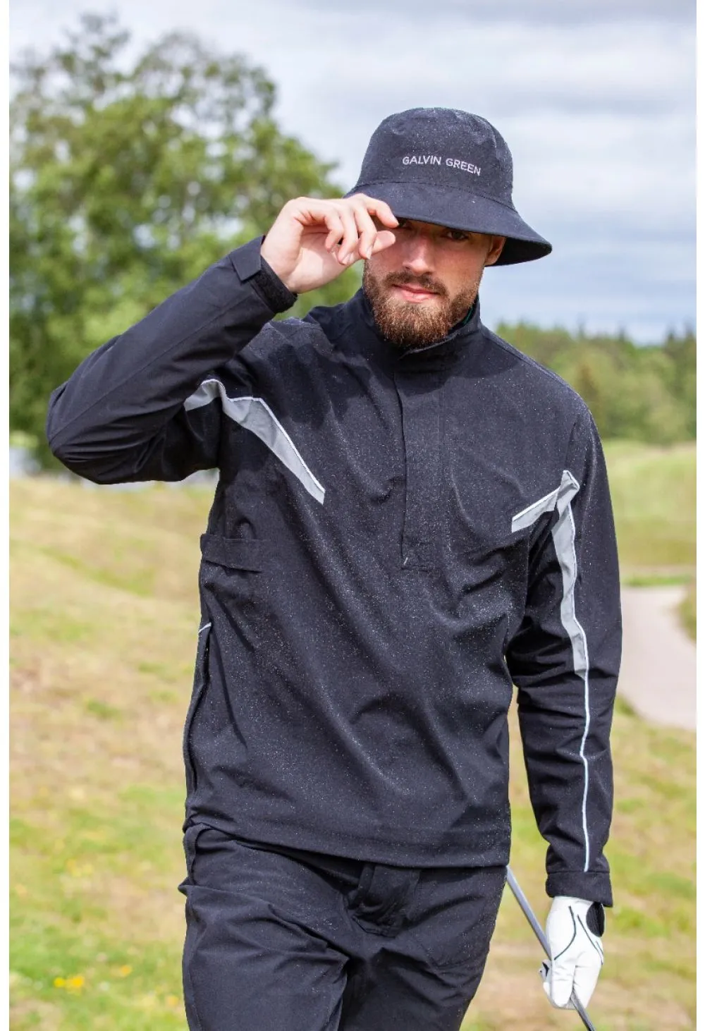 Galvin Green Abe 1/2-Zip Paclite Waterproof Golf Jacket G1200 - Image 6