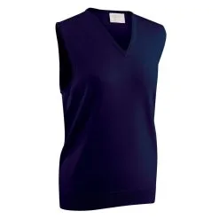 Glenbrae Ladies Merino V-Neck Slipover
