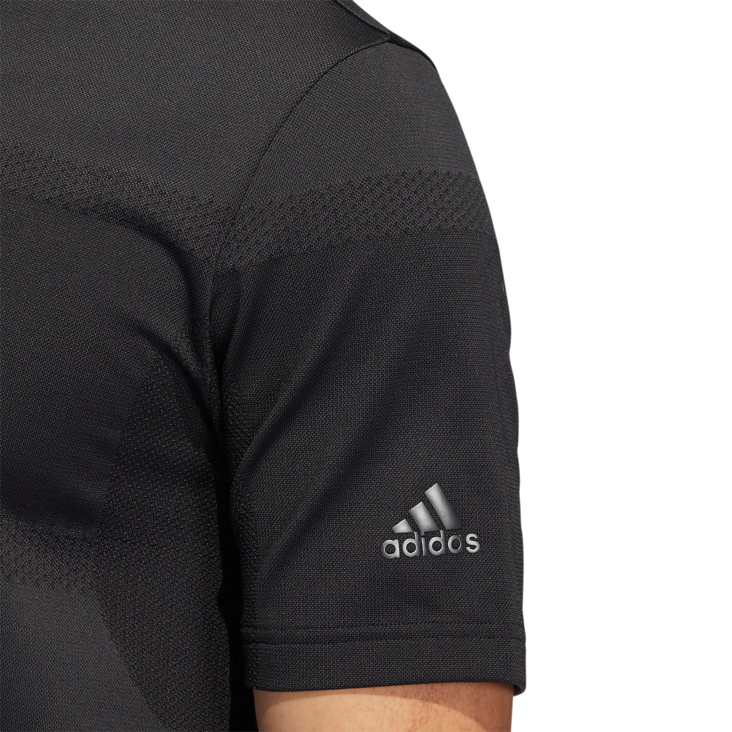Adidas Statement Seamless Primeknit Golf Polo Shirt H61758 - Image 2