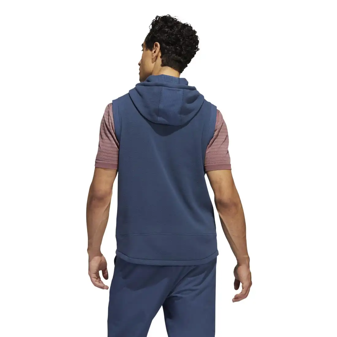 Adidas Hooded Full Zip Golf Vest HF6565 - Image 3