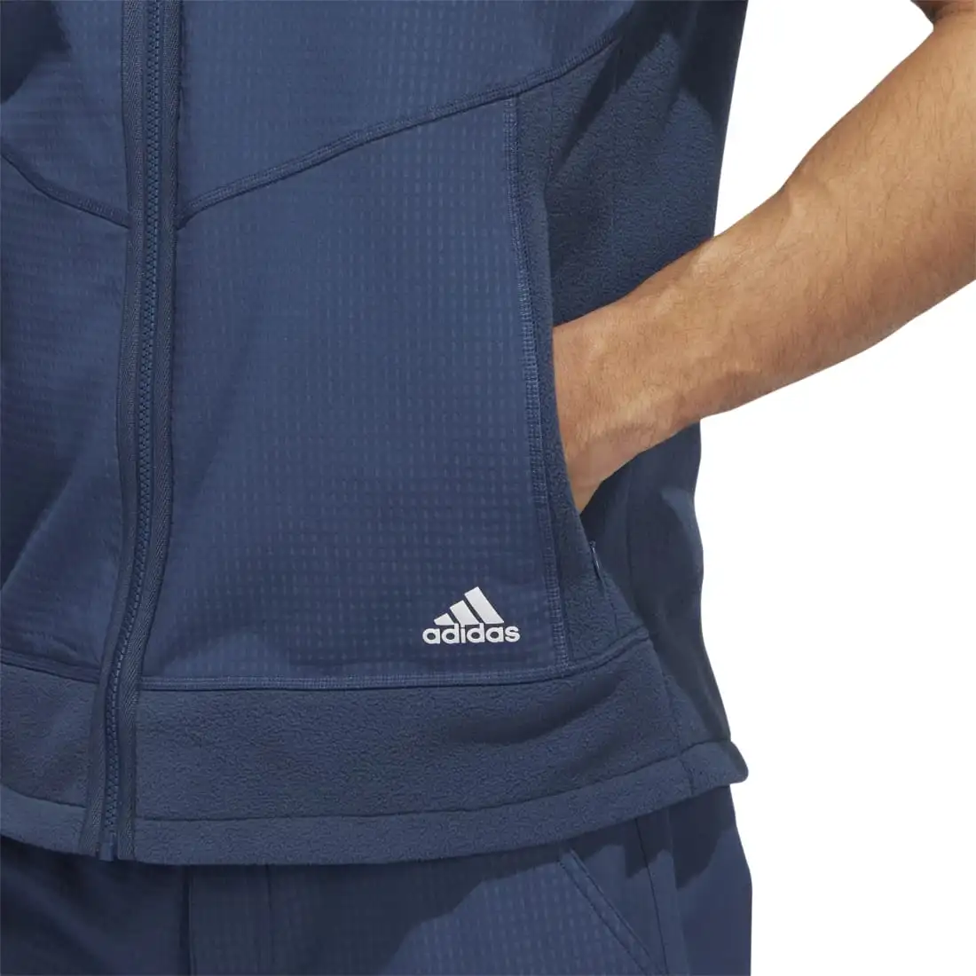 Adidas Hooded Full Zip Golf Vest HF6565 - Image 5