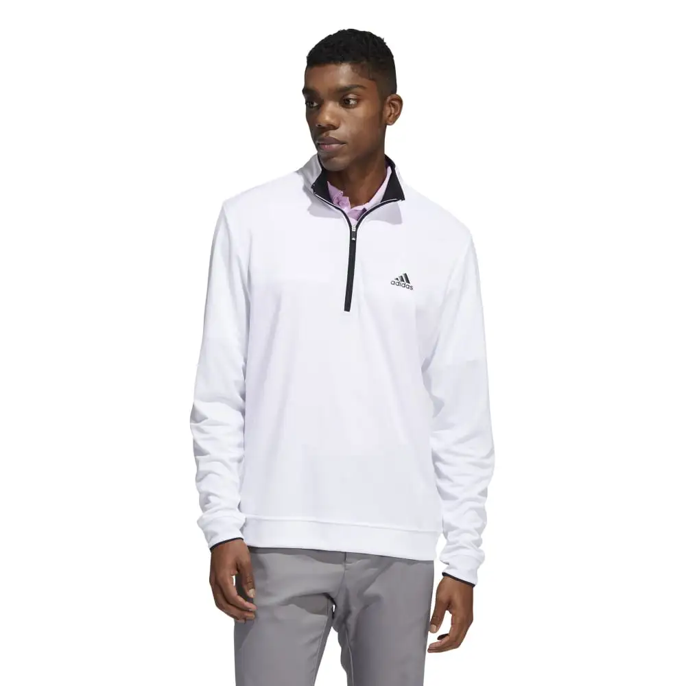 Adidas UPF Lightweight 1/4 Zip Golf Pullover HM8263 - Image 2