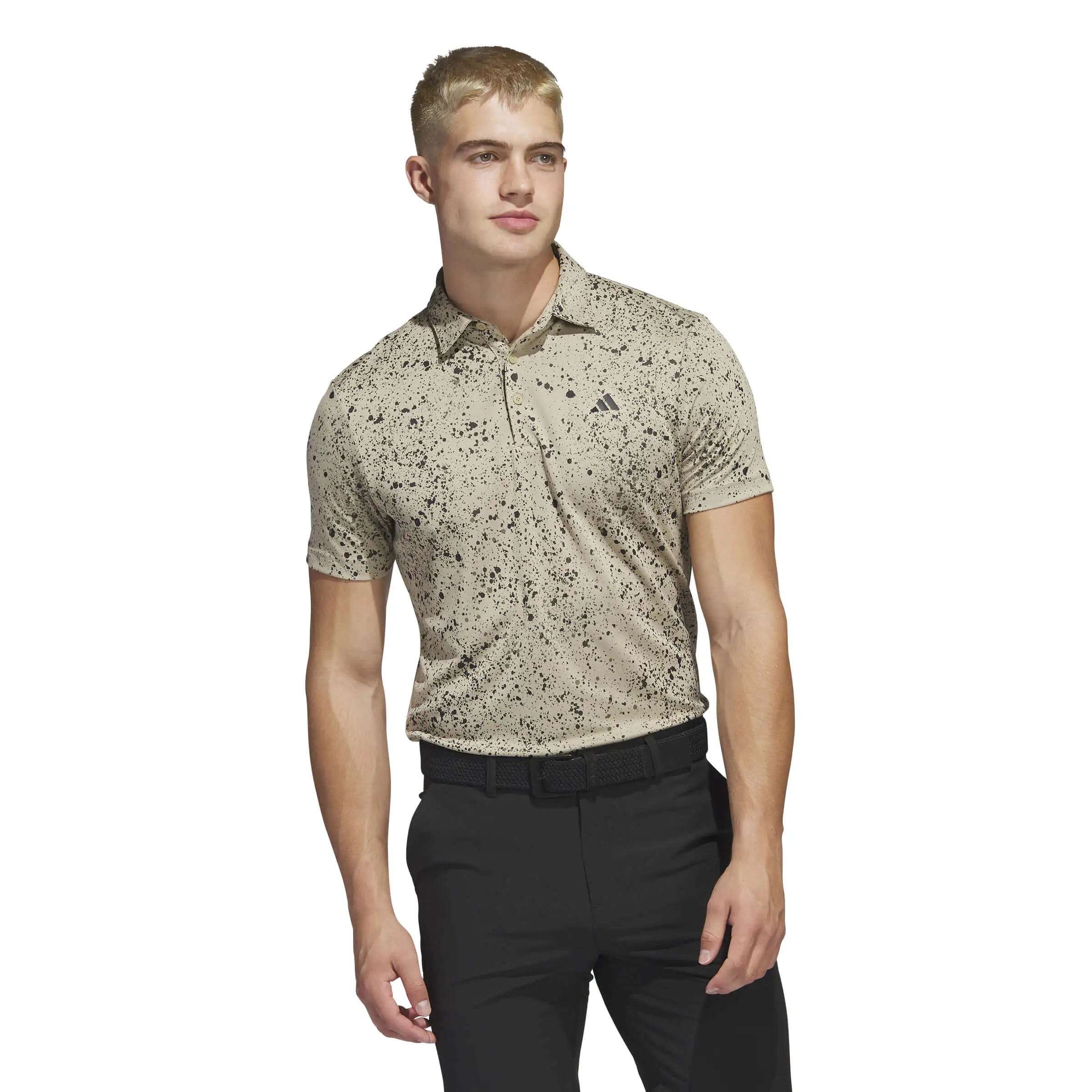 Adidas Jacquard Golf Polo Shirt HS1118 - Image 4