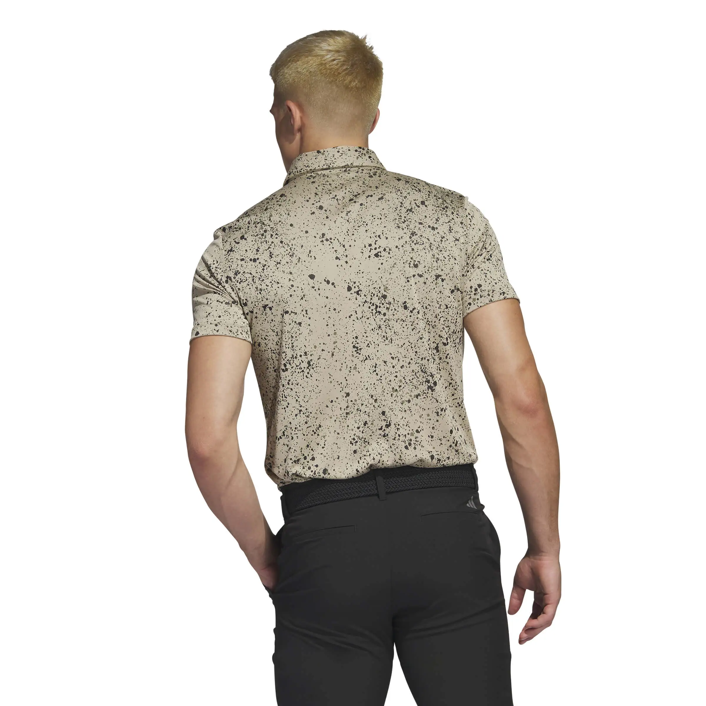 Adidas Jacquard Golf Polo Shirt HS1118 - Image 3