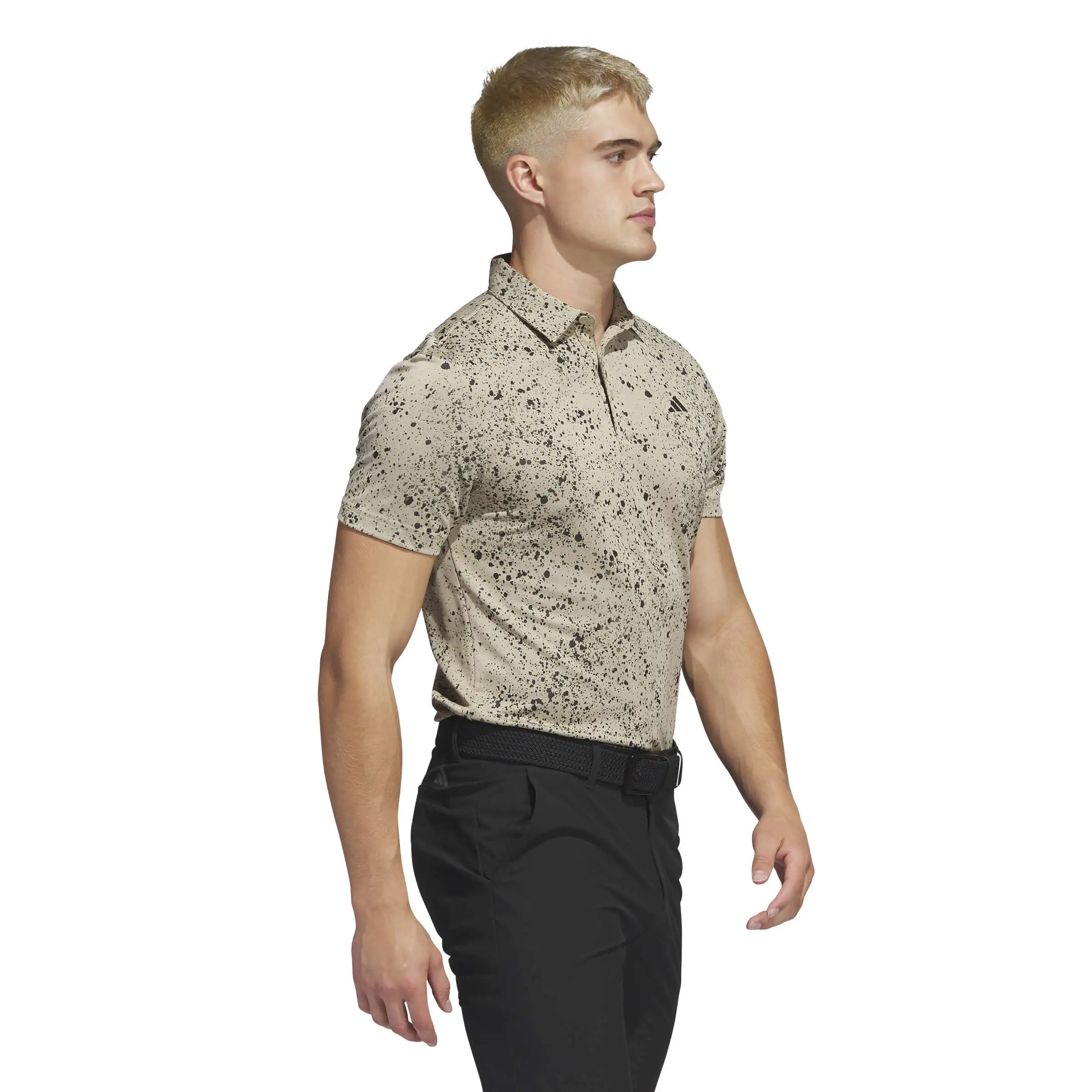 Adidas Jacquard Golf Polo Shirt HS1118 - Image 2