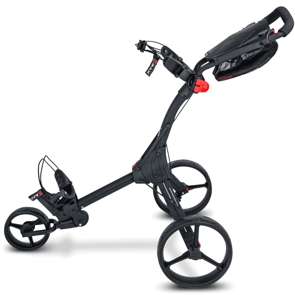 Big Max IQ+ Push Golf Trolley | Black - Image 2