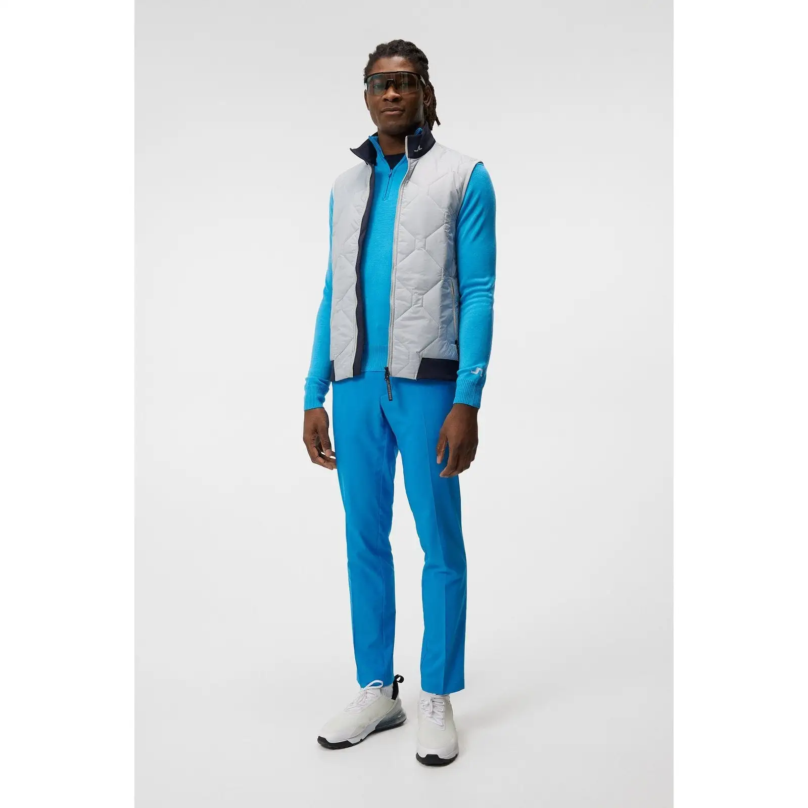 J.Lindeberg J. Lindeberg Quilt Hybrid Golf Vest AMOW09220 - Image 4