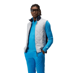 J.Lindeberg J. Lindeberg Quilt Hybrid Golf Vest AMOW09220