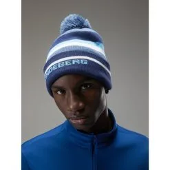J.Lindeberg Stripe Golf Beanie GMAC07800