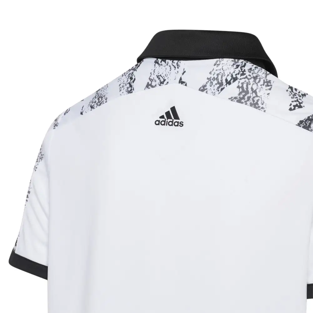 Junior Adidas Colourblock Golf Polo Shirt HG8475 - Image 4